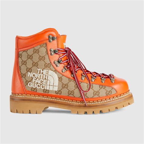 gucci north face hiking boots|Gucci monogram thigh high boots.